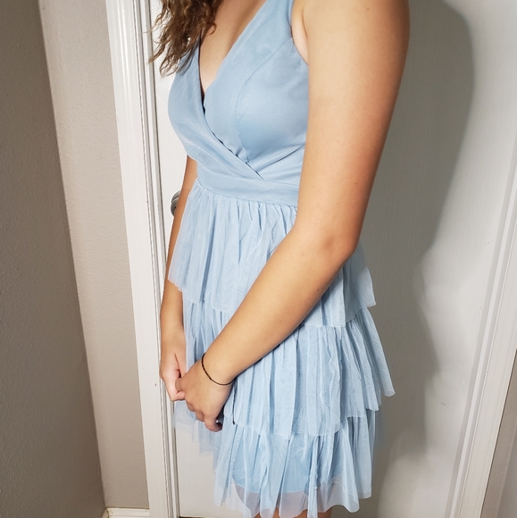 Speechless Blue Dress - Picture 2 of 5